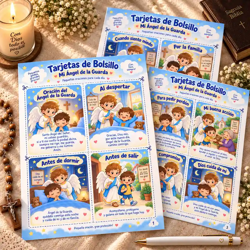Bono Tarjetas de Oración de Bolsillo