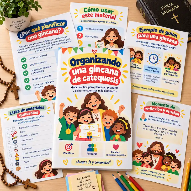 Ebook Cómo Organizar una Gincana de Catequesis