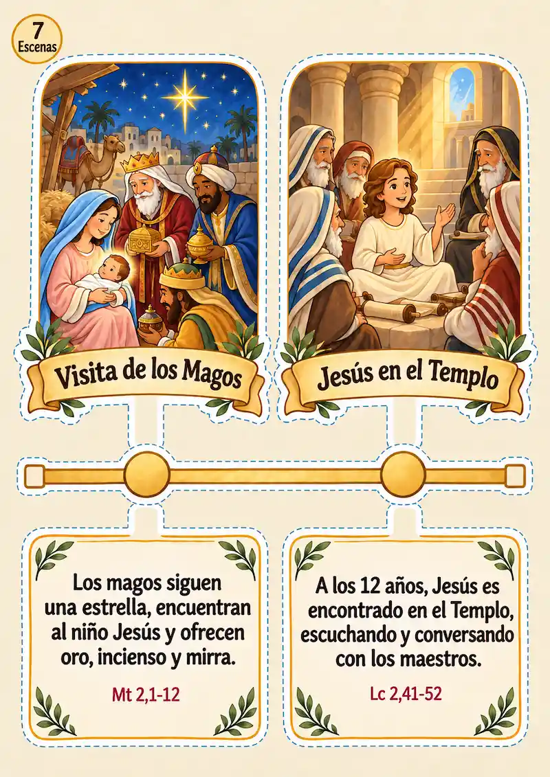 Escenas de la Pasión, la Resurrección y la Ascensión
