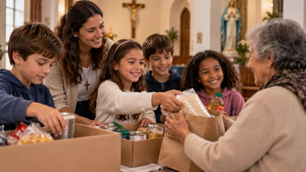 Descubre cómo enseñar las obras de misericordia en la catequesis