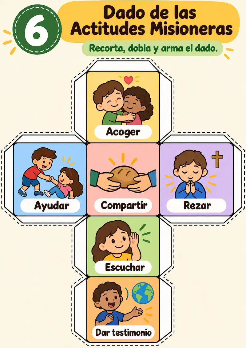 Dado de las Actitudes Misioneras