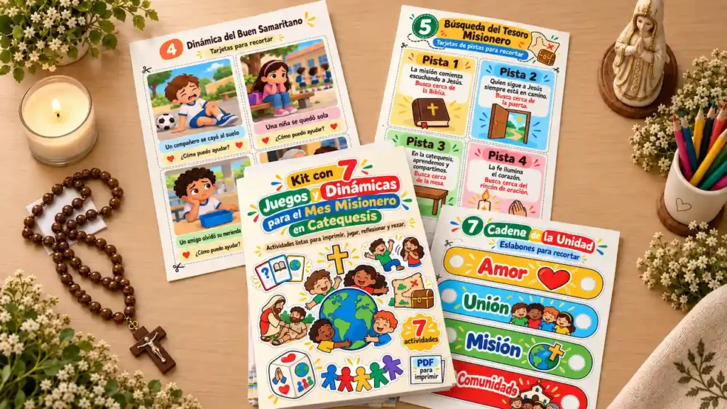 Juegos y Dinámicas para el Mes Misionero en la Catequesis