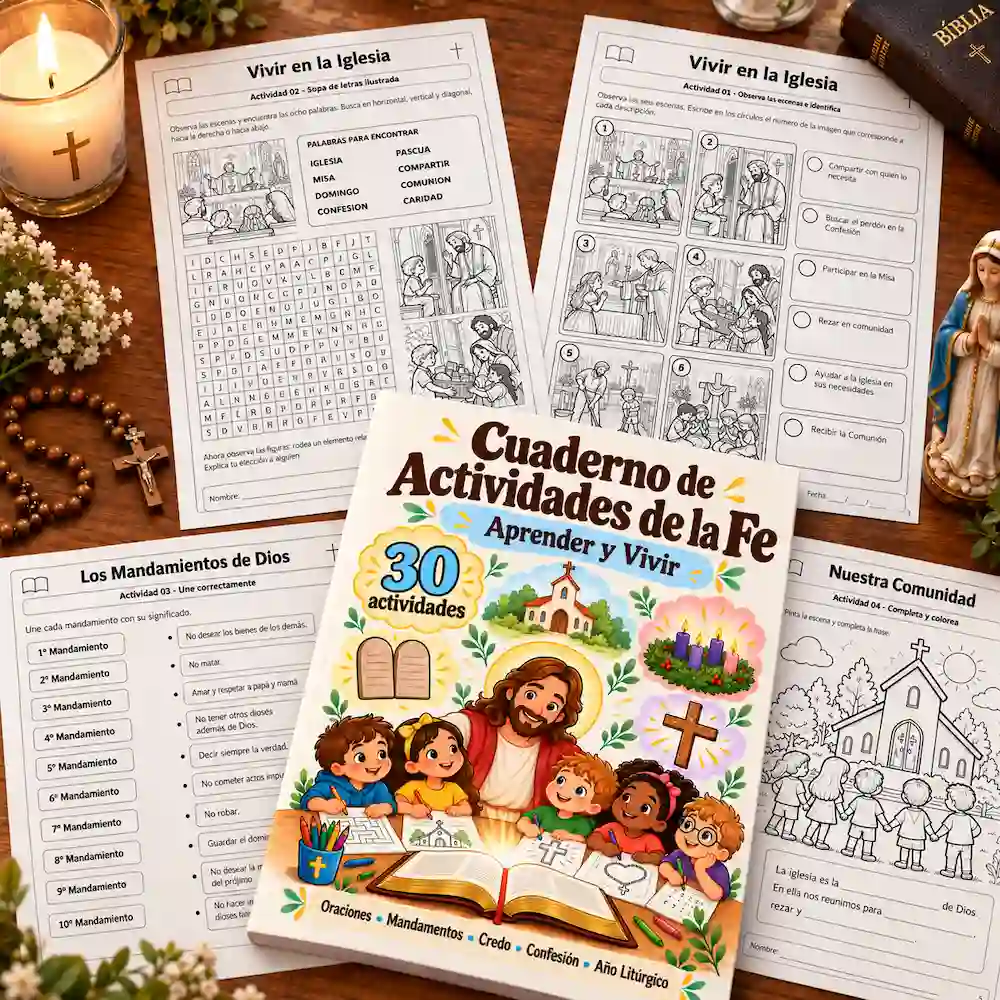 Bono 1: Cuaderno de Actividades de la Fe